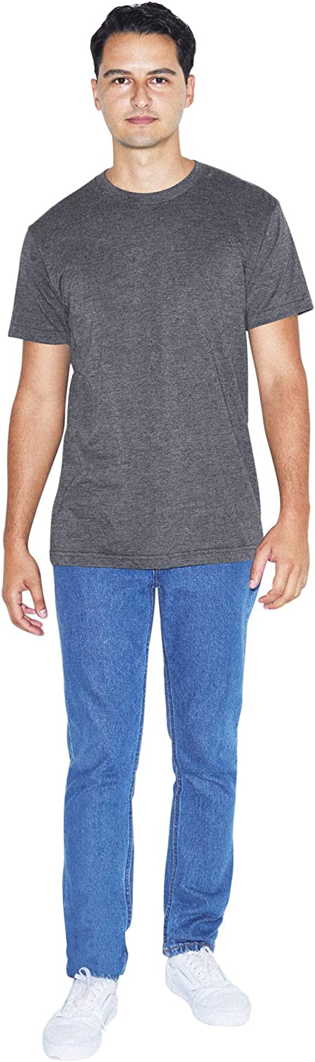 American Apparel 50/50 Crewneck Short Sleeve T-Shirt， 2-Pack - Image 2
